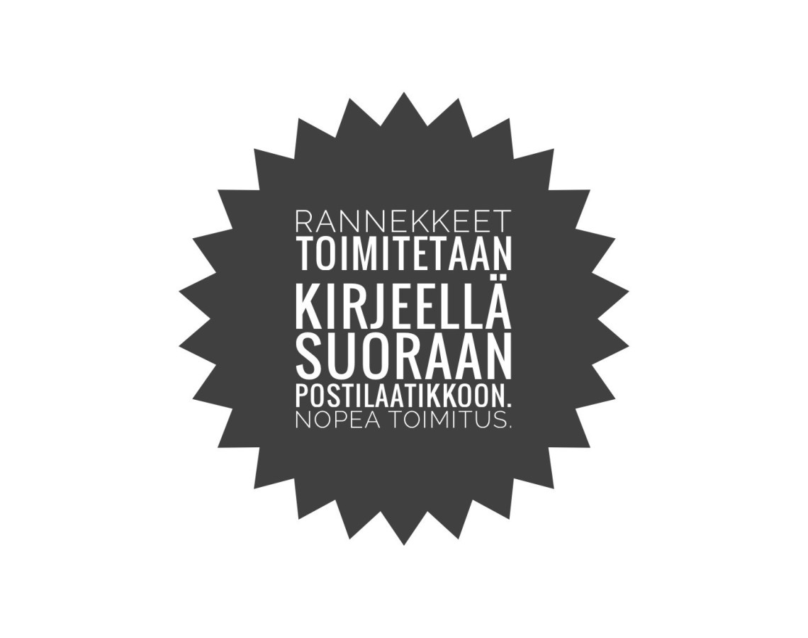 Toimitus kirjeenä kotiin